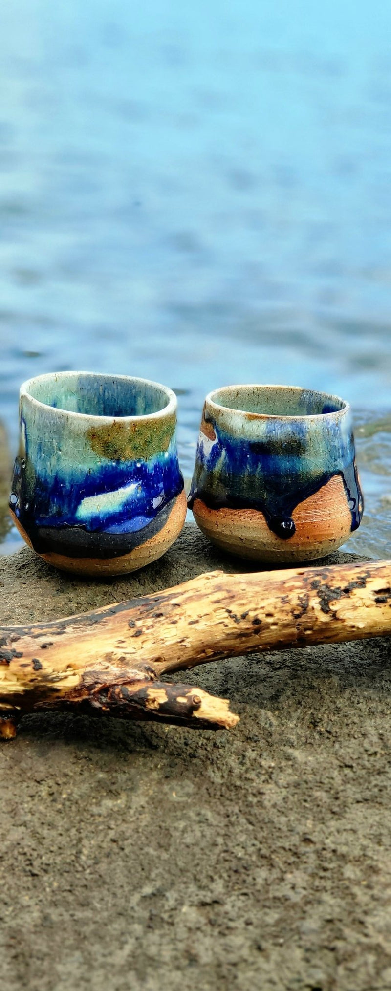 Oceana Handmade ceramic mugs | Wine tumblers - Artoon