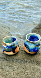 Oceana Handmade ceramic mugs | Wine tumblers - Artoon
