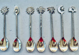 Set of 7 Handmade brass teaspoon - Artoon