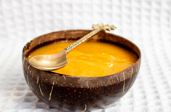 Sunshine <br> Handmade brass Bar / dessert spoon - Artoon