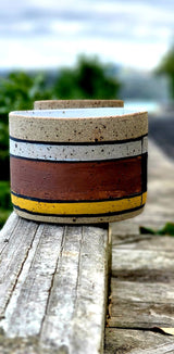 Three's a crowd handmade ceramic mugs | planters | pencil holders - Artoon