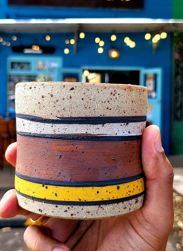 Three's a crowd handmade ceramic mugs | planters | pencil holders - Artoon